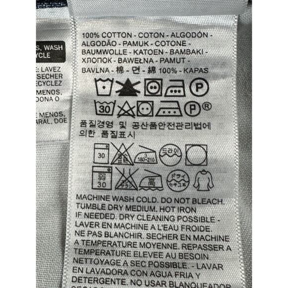 Levi's 505 Regular Fit Straight Leg Blue Jeans 90s Men's 34x32 (34x30) Grunge - Picture 14 of 15